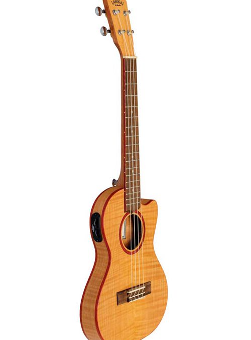 Lanikai Adds Two Thin Body Ukuleles To Flame Maple Series