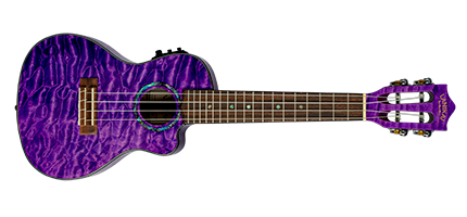 Vibrant Trans Purple Stain Now Included In Lanikai Quilted Maple 
