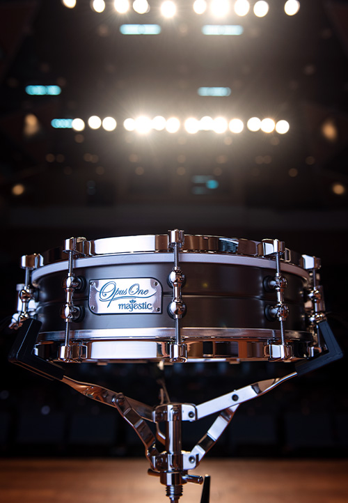 Majestic Percussion Releases Highly Anticipated Opus One Orchestral Snare Drum Series