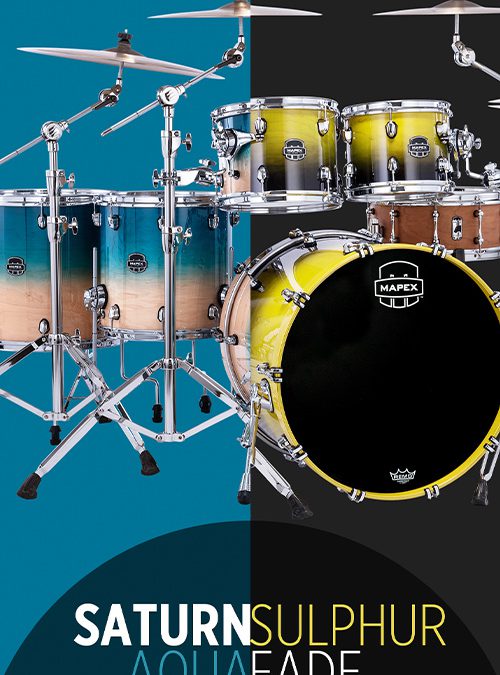 Mapex Saturn Gets Two New Fades For 2022