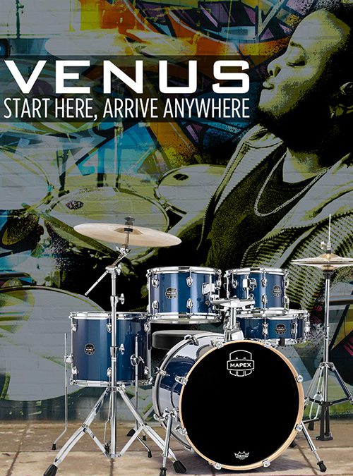 Mapex Launches The All-New Venus Series Complete Drum Kit
