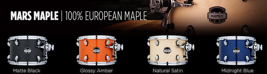 Mapex Mars Maple Finishes