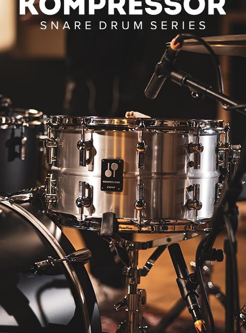 SONOR Launches the All New Kompressor Series Snare Drums