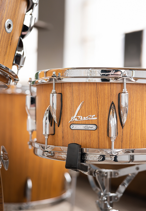 Vintage Series Chic with SONOR Semi-Gloss Teak