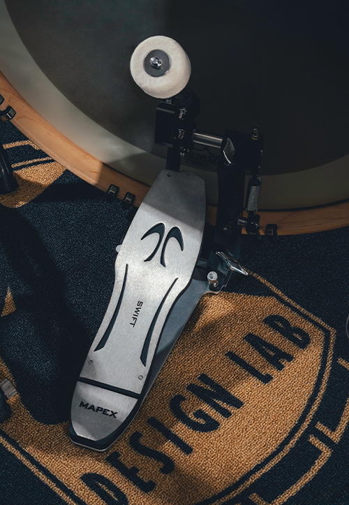 Smooth, Nuanced Control: Mapex Releases the Design Lab Series “Swift” Belt Drive Bass Drum Pedal