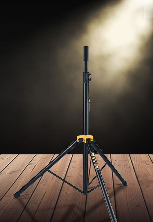 HERCULES Stands Expands Flexible Setup Solutions with the New SS200B Speaker Stand