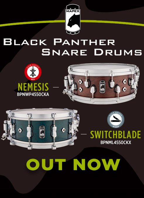 Black Panther Snare Drum Sonic Flow Expands