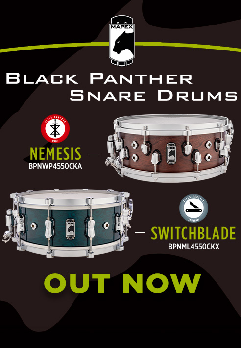 Black Panther Snare Drum Sonic Flow Expands