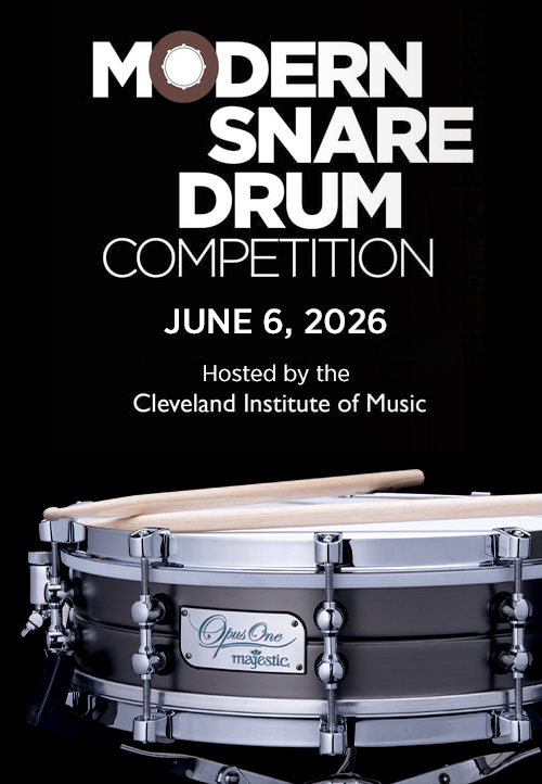 Majestic Percussion Proudly Serves as Presenting Sponsor of the 2026 Modern Snare Drum Competition