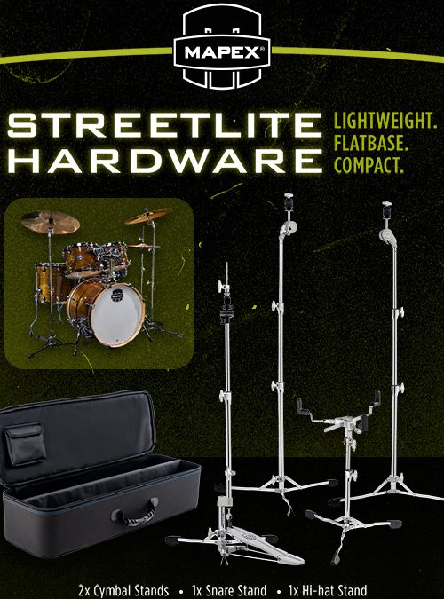 Mapex Releases “StreetLite” Series Hardware